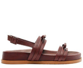 Papete Duas Tiras Lacinho Marsala C 30378 0018 0003 Anacapri